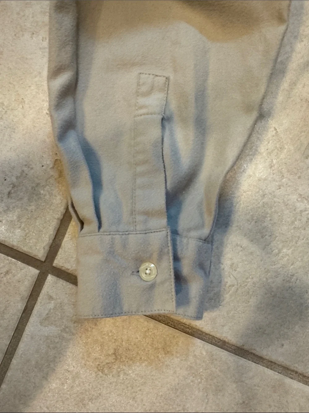 Cherokee Beige Button-Up Shirt Jacket